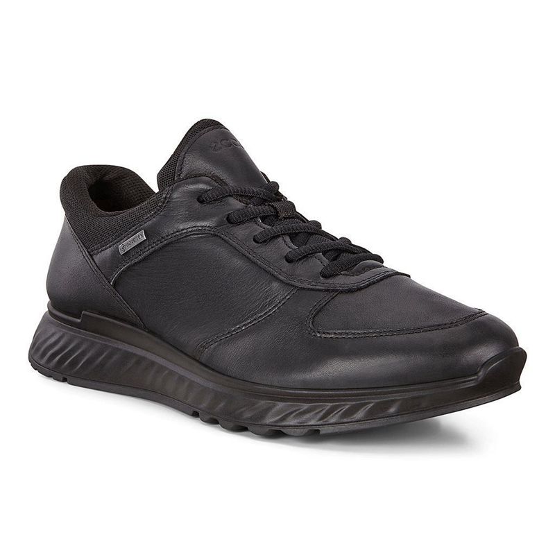 Men Ecco Exostride M - Gore-Tex Black - India DLQHYI586